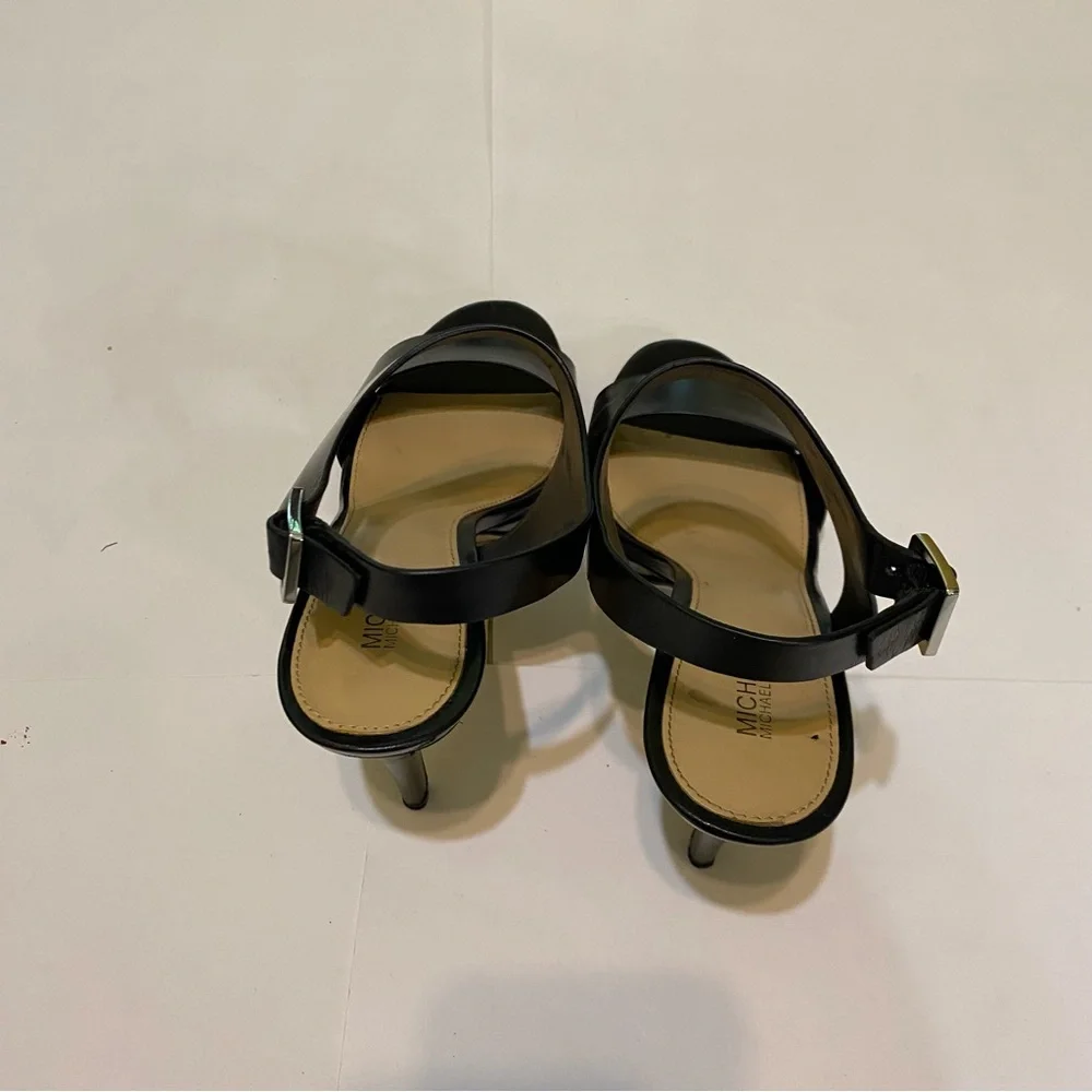 Michael Kors Black Strappy Heels